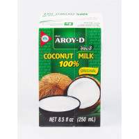 Молоко кокосовое Tetra Pak AROY-D (250мл)